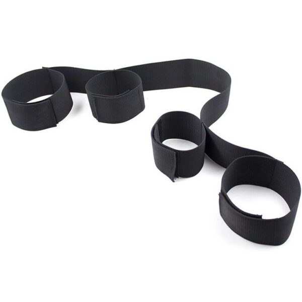 OHMAMA FETISH – SPREADER SOFT BAR RETENÕES DE PULSO COMPLETAS DE NYLON