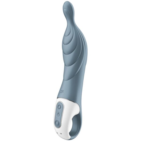 SATISFYER – VIBRADOR AMAZING 2 ASPOT CINZA