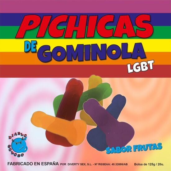 PRIDE – FRUTAS DO PÊNIS GOMAS LGBT