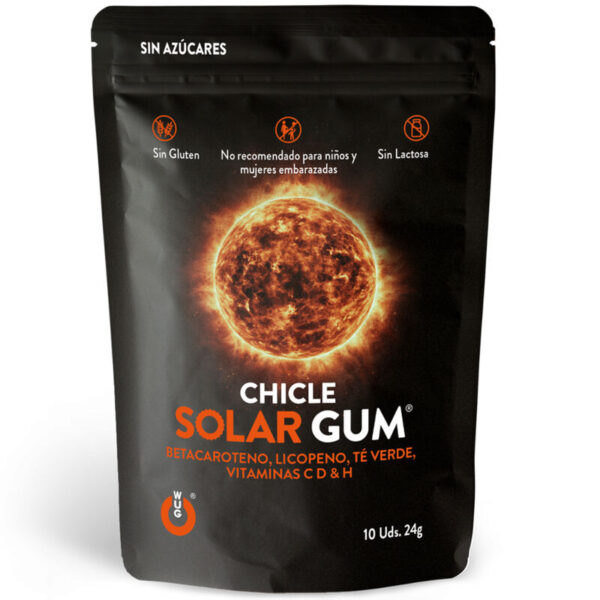 WUG GUM – SOLAR GUM SUN TANNING 10 UNITS