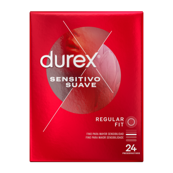 DUREX – SUAVE E SENSÍVEL 24 UNIDADES