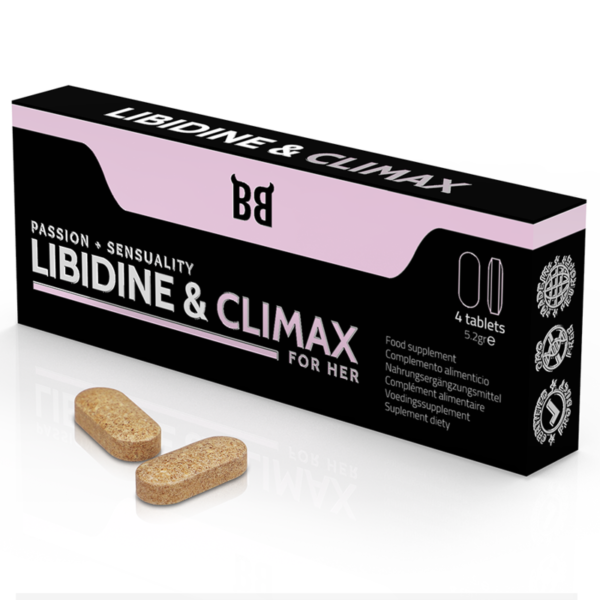 BLACK BULL – LIBIDINA E CLIMAX AUMENTAM L BIDO PARA MULHERES 4 CÁPSULAS