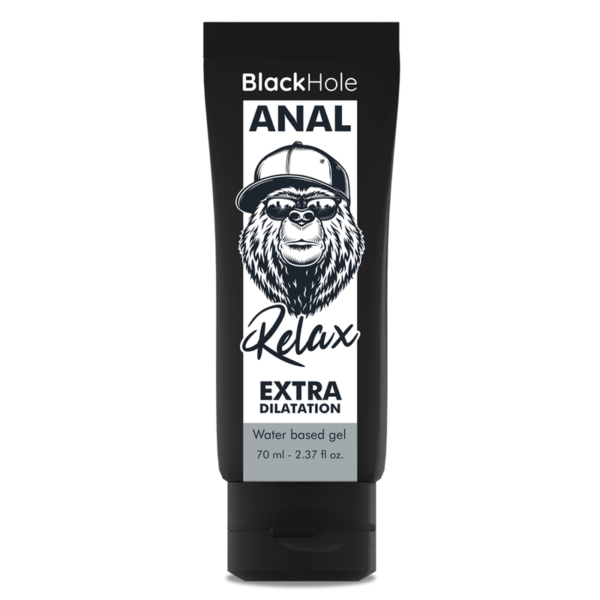 BLACK HOLE – GEL BASE DE ÁGUA DILATAÇÃO ANAL 70 ML