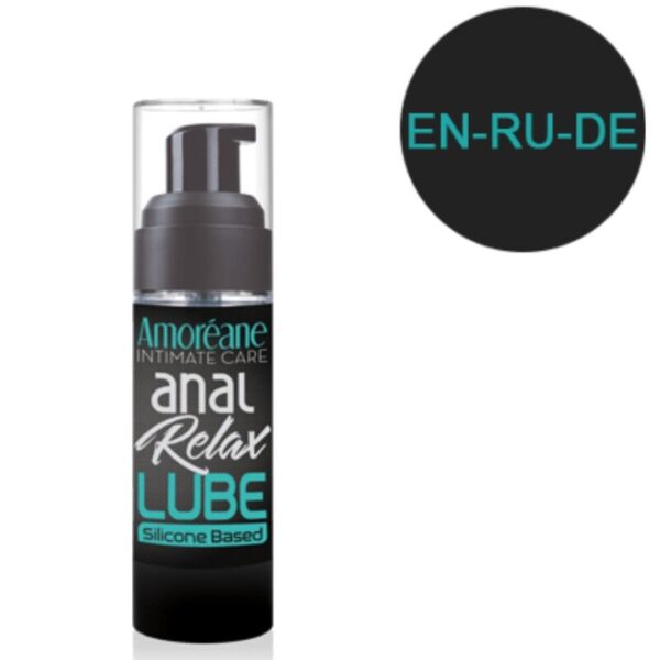 AMOREANE – LUBRIFICANTE ANAL À BASE DE SILICONE 30 ML EN/RU/DE