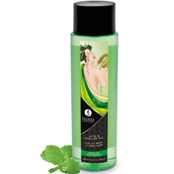 SHUNGA – GEL DE BANHO E DUCHE SENSUAL HORTELÃ 370 ML