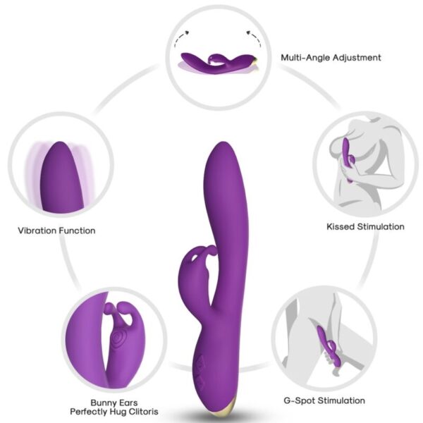 ARMONY – BONNIE VIBRADOR COELHO ROXO