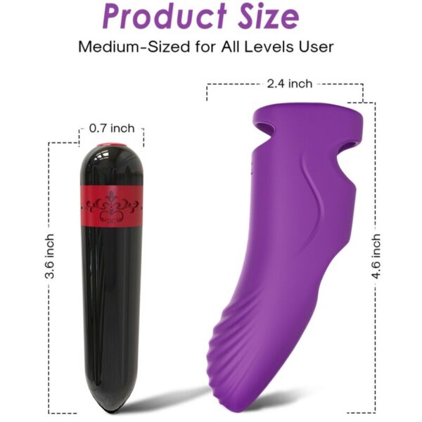 ARMONY – AURORA VIBRADOR DEDO ROXO