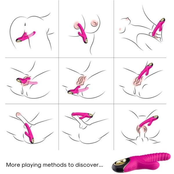 ARMONY – VIBRADOR ETERNITY SILICONE FÚCSIA