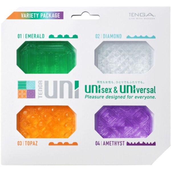 TENGA – MASTURBADOR UNI VARIETY DEDAL PACK 4 UNIDADES