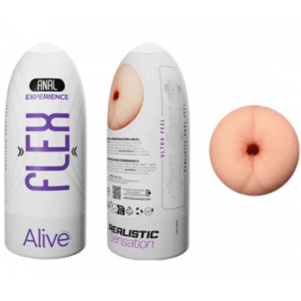 ALIVE – FLEX MASTURBADOR MASCULINO ANAL TAMANHO M