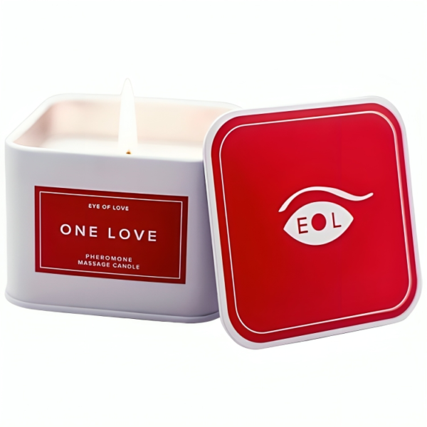 EYE OF LOVE – VELA DE MASSAGEM ONE LOVE PARA MULHERES 150 ML