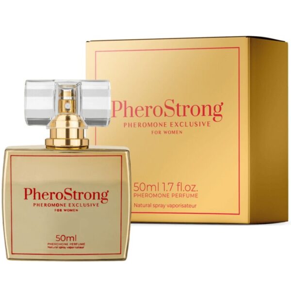 PHEROSTRONG – PERFUME DE FEROMÔNIOS EXCLUSIVO PARA MULHERES 50 ML