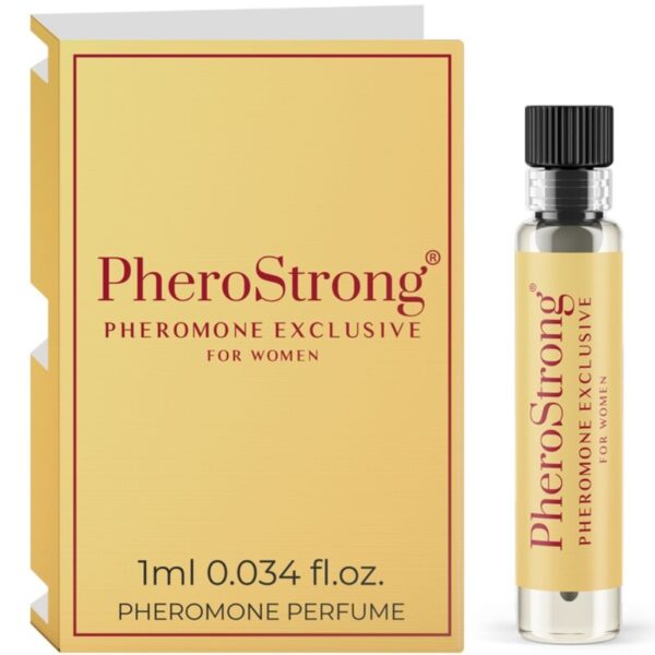 PHEROSTRONG – PERFUME DE FEROMÔNIOS EXCLUSIVO PARA MULHERES 1 ML