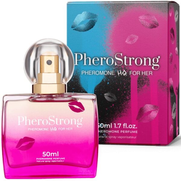 PHEROSTRONG – PERFUME DE FEROMÔNIOS HQ PARA ELA 50 ML