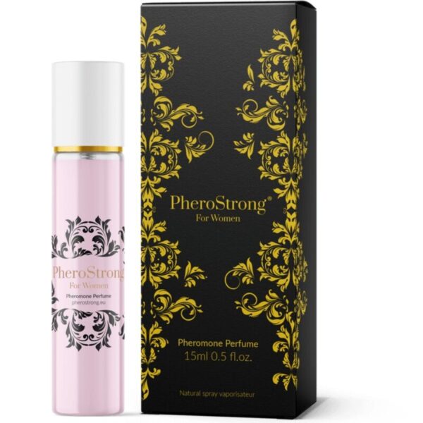 PHEROSTRONG – PERFUME DE FEROMÔNIOS PARA MULHER 15 ML