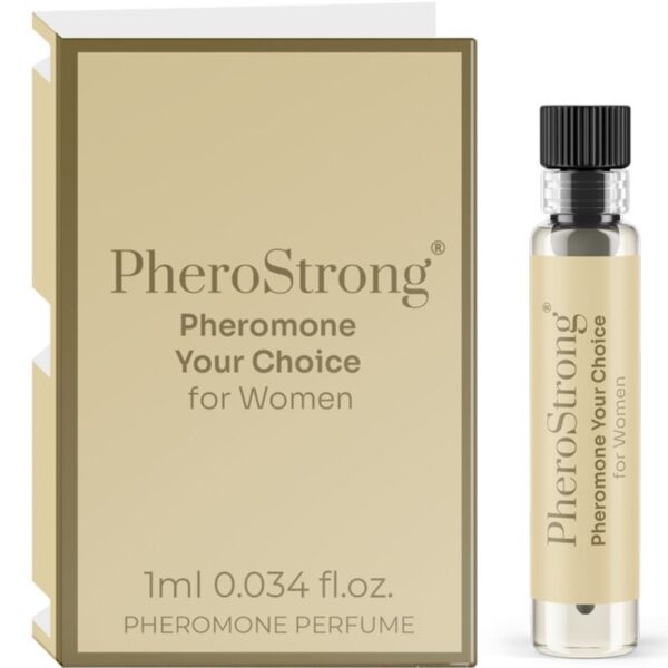 PHEROSTRONG – PERFUME DE FEROMONAS SUA ESCOLHA PARA MULHERES 1 ML