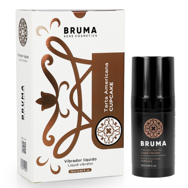 BRUMA – VIBRADOR LÍQUIDO ULTRA DESLIZANTE CUPCAKE 15 ML