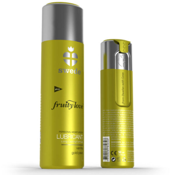 SWEDE – FRUITY LOVE LUBRIFICANTE BAUNILHA GOLD PEAR 50 ML