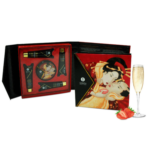 SHUNGA – KIT SECRETO DE MORANGOS E CAVA DE GEIXA