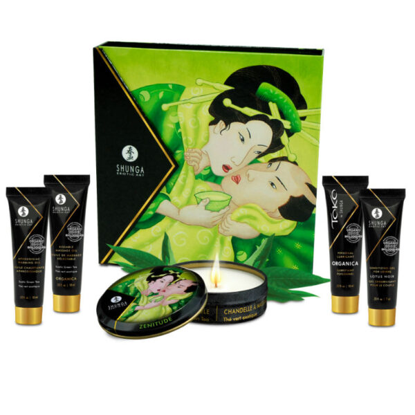 SHUNGA – KIT DE CHÁ VERDE ORGÂNICO SECRET GEISHA