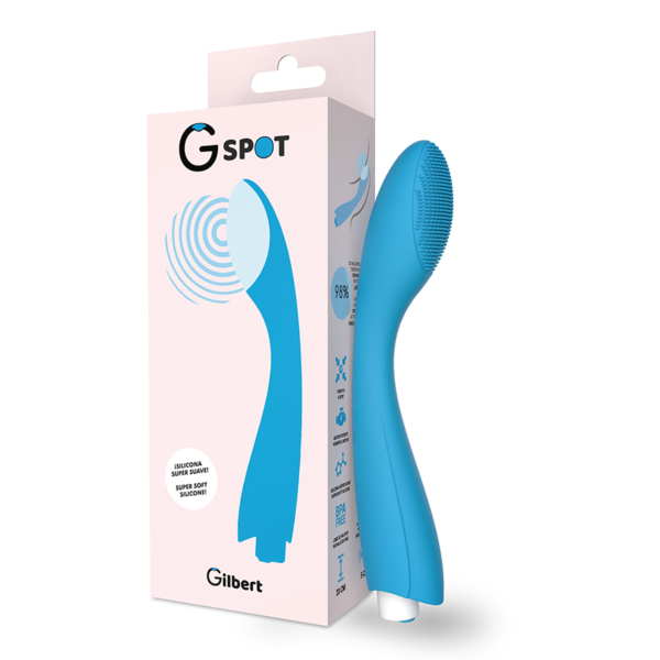 G-SPOT – VIBRADOR GYLBERT AZUL TURQUESA