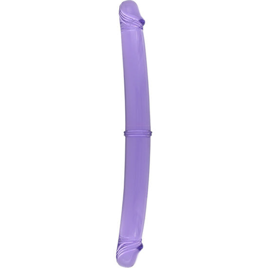 SEVEN CREATIONS – DUPLO PÊNIS 30 CM ROXO