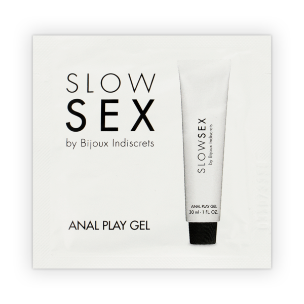 BIJOUX – SLOW SEX ANAL PLAY GEL DE ESTIMULAO ANAL DOSE ÚNICA