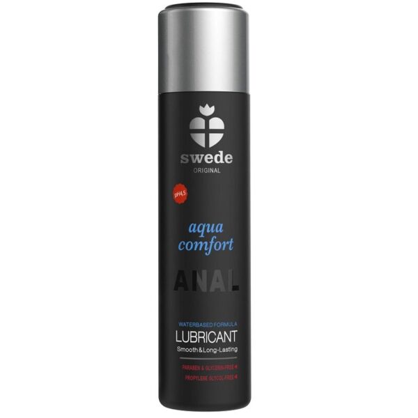 SWEDE – AQUA COMFORT LUBRIFICANTE À BASE DE ÁGUA ANAL 60 ML