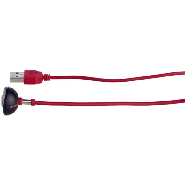 FUN FACTORY – CARREGADOR MAGNÉTICO USB VERMELHO