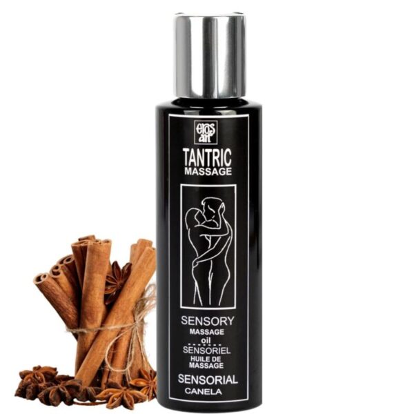 EROS-ART – ÓLEO DE MASSAGEM TÂNTRICA NATURAL E CANELA AFRODISÍACO 100 ML