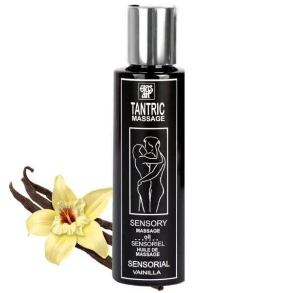 EROS-ART – ÓLEO DE MASSAGEM TÂNTRICA NATURAL E BAUNILHA AFRODISÍACA 100 ML