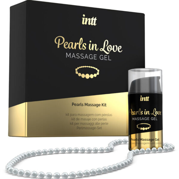 INTT MASSAGE & ORAL SEX – PÉROLAS APAIXONADAS COM COLAR DE PÉROLAS E GEL DE SILICONE