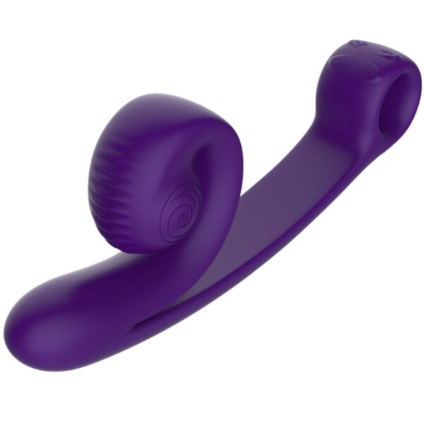 SNAIL VIBE – VIBRADOR CURVO ROXO