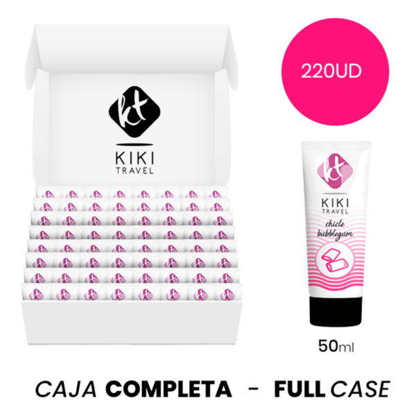 MOQ 220 – KIKÍ TRAVEL LUBRIFICANTE À BASE DE ÁGUA SABOR FRUTAS TROPICAIS – 50 ML