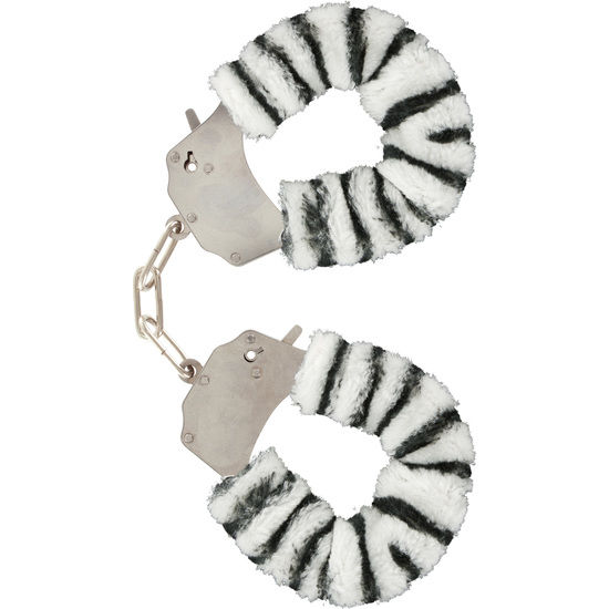TOYJOY – PUNHOS FURRY FUN BONDAGE ZEBRA