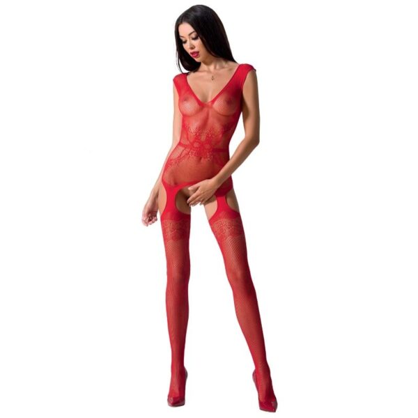 PASSION – WOMAN BS062 BODYSTOCK VERMELHO TAMANHO ÚNICO