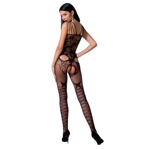 PASSION – WOMAN BS076 BODYSTOCKING TAMANHO ÚNICO PRETO