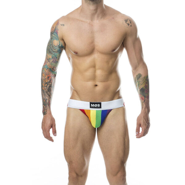 MOB – CALÇA CLASSIC JOCK STRIPE RAINBOW TAMANHO G