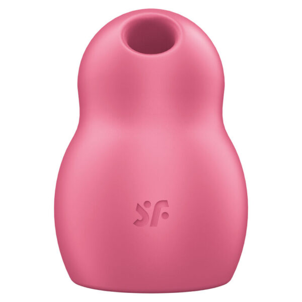 SATISFYER – PRO TO GO 1 ESTIMULADOR E VIBRADOR DE PULSO DE AR DUPLO VERMELHO