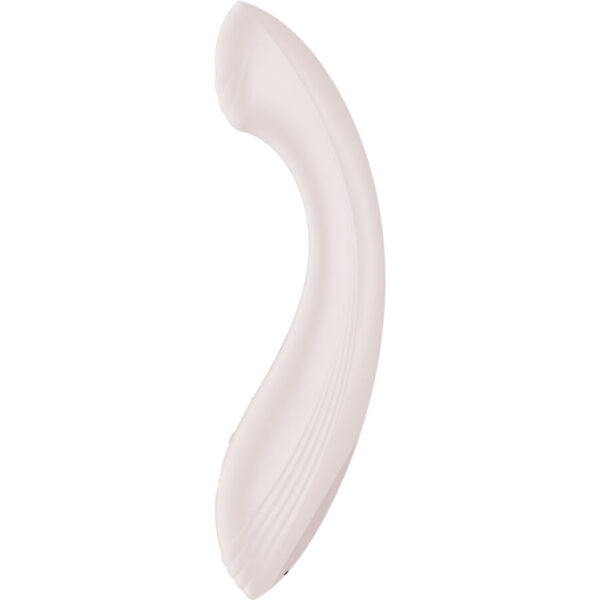 SATISFYER – G-FORCE ESTIMULADOR VIBRADOR G-SPOT BEGE