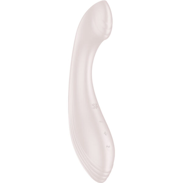 SATISFYER – G-FORCE ESTIMULADOR VIBRADOR G-SPOT BEGE