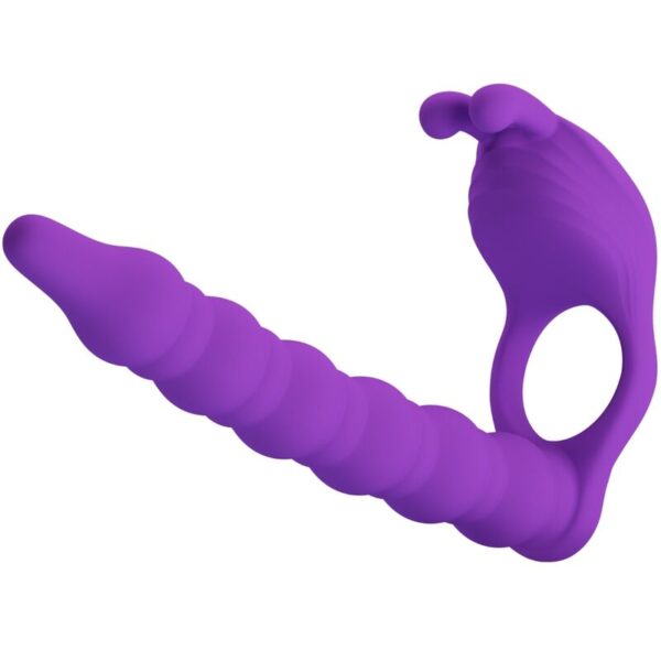 PRETTY LOVE – BLACKNEY ANÉIS PARA PÊNIS COM PLUG VIBRADOR