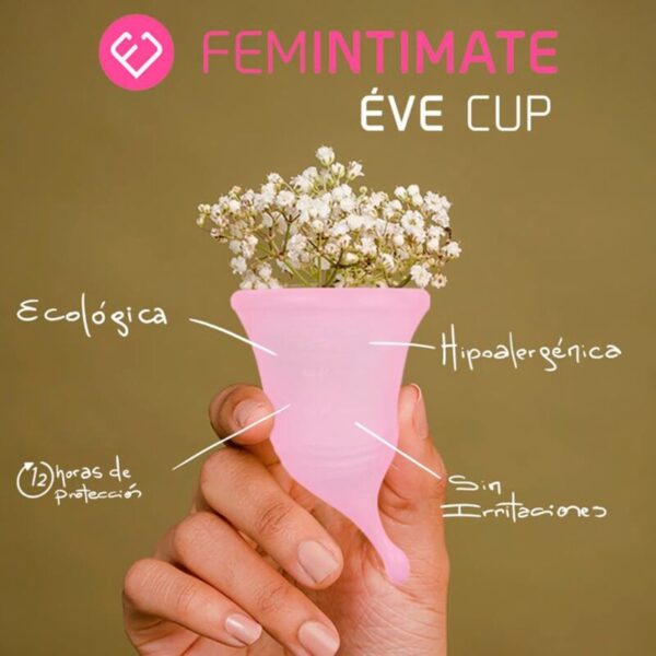 FEMINTIMATE – EVE NOVO COPO MENSTRUAL DE SILICONE – TAMANHO M