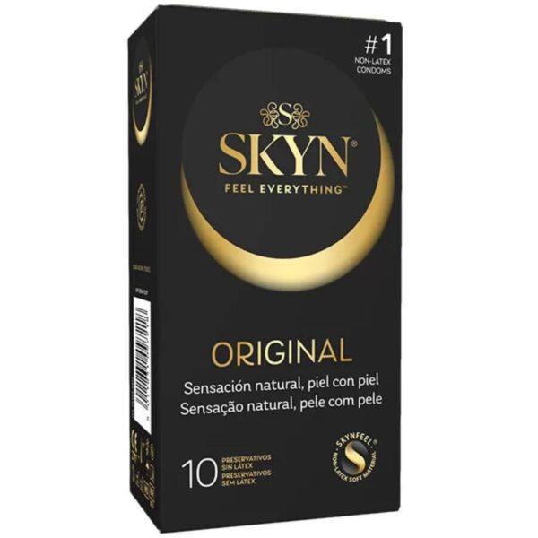 SKYN – PRESERVATIVO ORIGINAL NATURAL SENSATION 10 UNIDADES