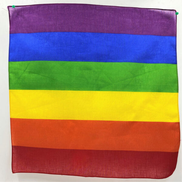 PRIDE – CACHECOL DE ALGODÃO COM A BANDEIRA DO ARCO-ÍRIS