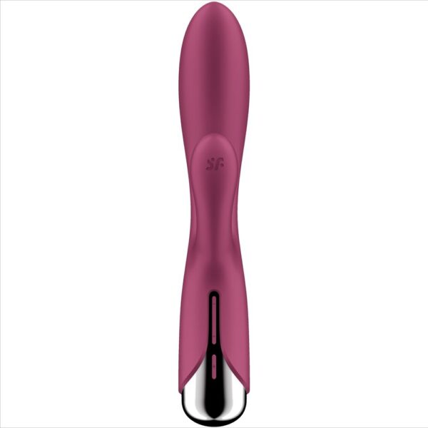SATISFYER – COELHO GIRATÓRIO 1 CLITÓRIS E ESTIMULAO DE PONTO G VERMELHO