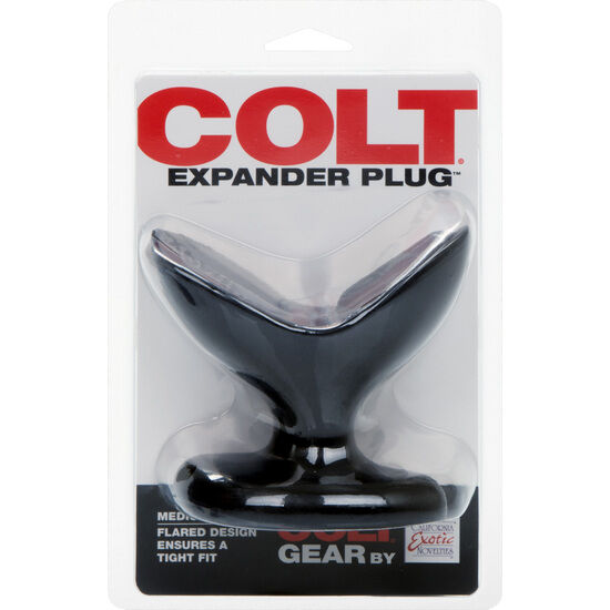 CALEXOTICS – PLUG EXPANSOR COLT MÉDIO PRETO